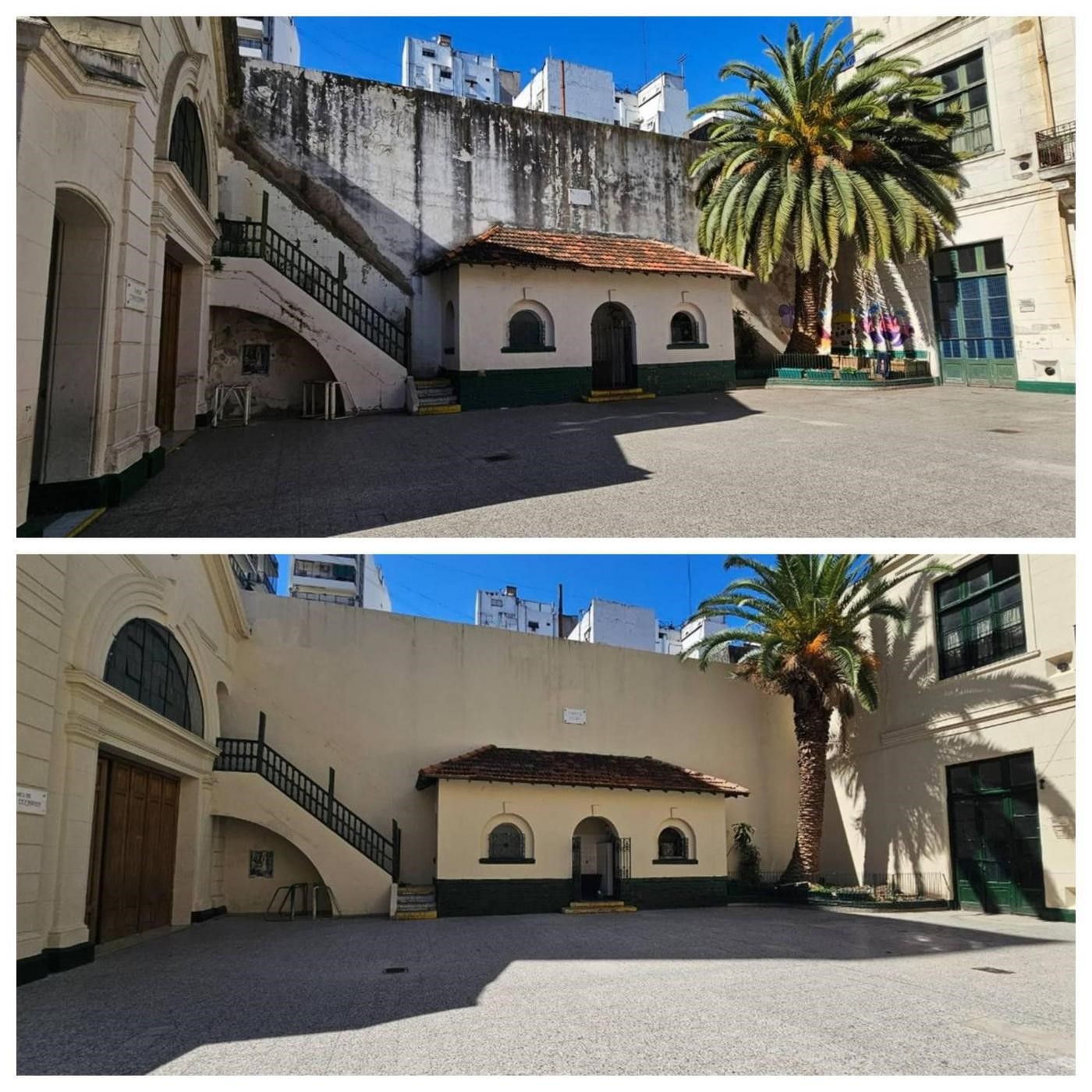 El antes y el despues...