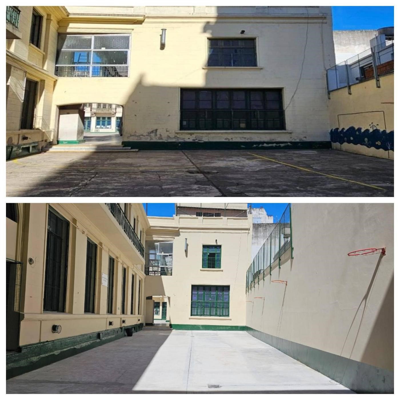El antes y el despues...